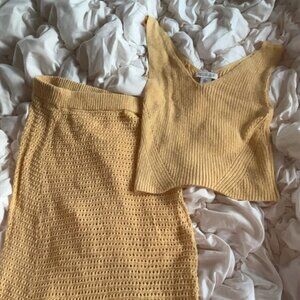 Butter Yellow Matching Set